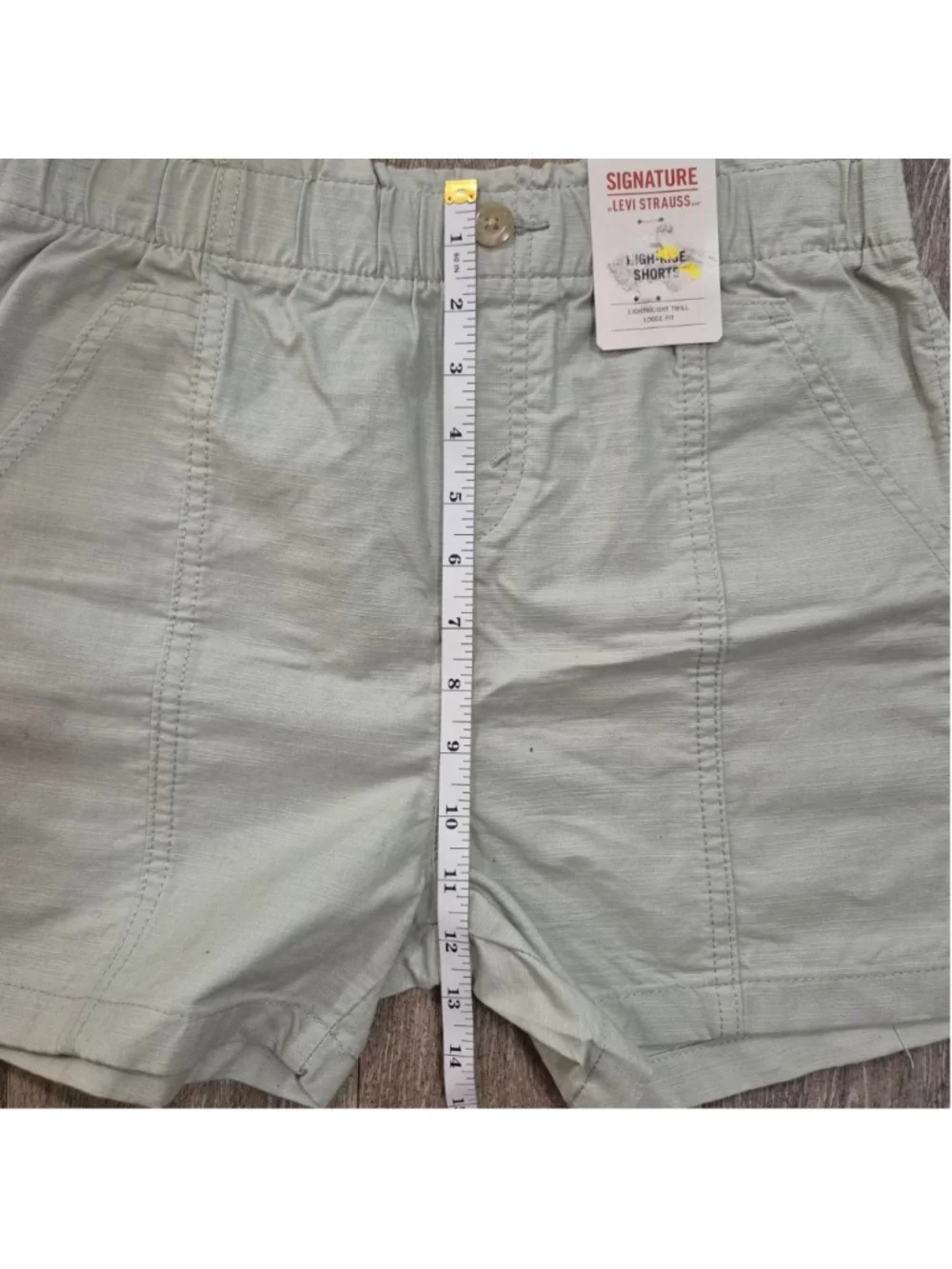 Girls Signature by Levi Strauss & Co. Light Green Shorts L